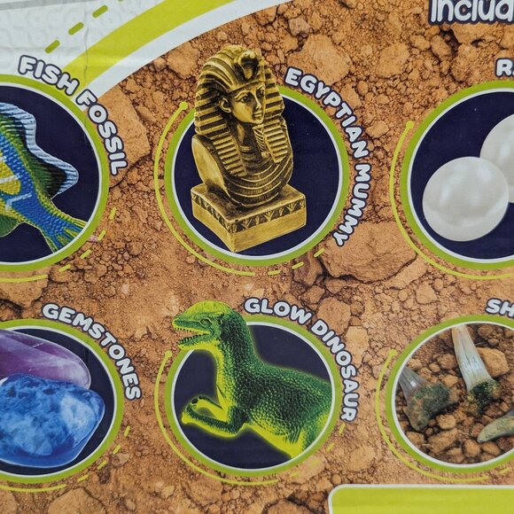 NWT! Adventure Club 10-in-1 Fossil Adventures! Excavation Kit - Picture 8 of 14